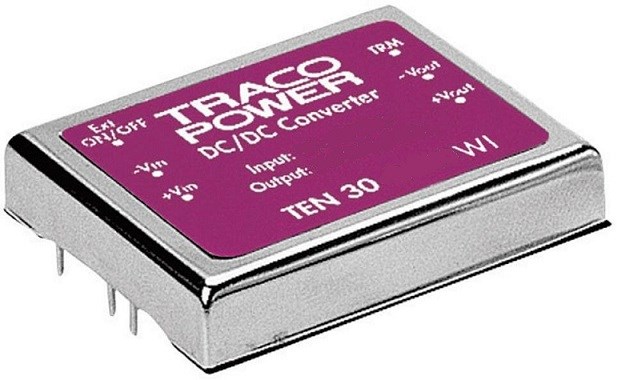 Преобразователь DC-DC модульный TRACO POWER TEN 30-2412WI 575802