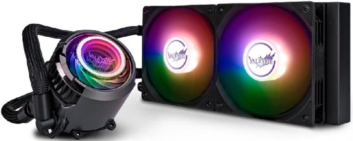Система охлаждения жидкостная Valkyrie Jarn 240 ARGB Black 1135872