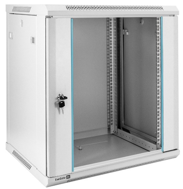 Шкаф настенный 19", 12U Exegate EC-WM-12U.450.G.GREY 1230454