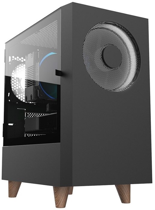 Корпус mATX WIZMAX EM1 Woofer Black 1187748