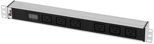 Блок розеток 19", 6 розеток ЦМО R-32-6C19-Am-440-K 650659