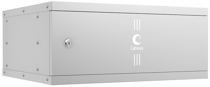 Шкаф настенный 19", 4U Cabeus WSC-05D-4U55/45m 800912