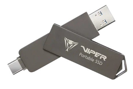 Внешний SSD USB 3.2 Gen 2 Type-C Patriot Viper PVP30 1024 ГБ 1212674