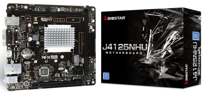 Материнская плата mini-ITX Biostar J4125NHU 999046
