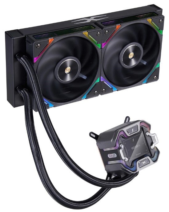 Система охлаждения жидкостная 1STPLAYER X-240 Black 1227683