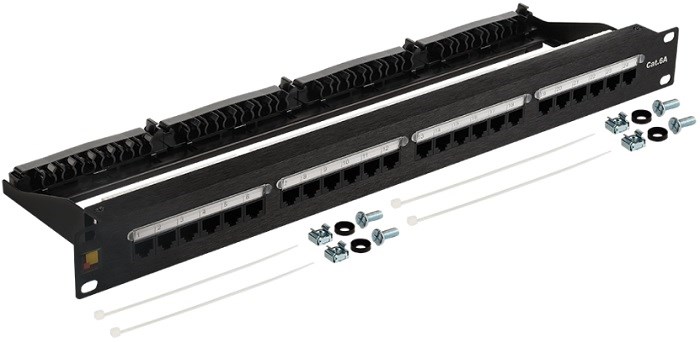 Патч-панель  Lanmaster LAN-PPN24U6A 1141571