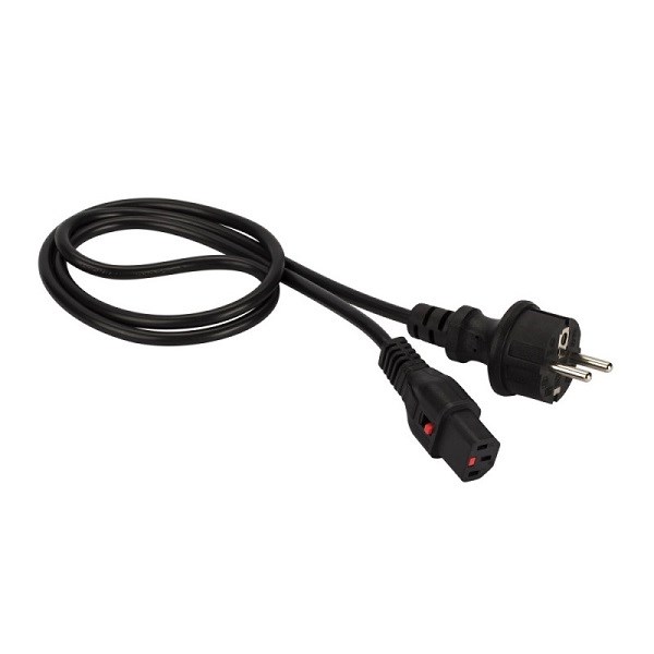 Кабель питания  Lanmaster LAN-PP13L/SH-3.0-BK 687116