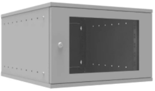 Шкаф настенный 19", 6U SNR SNR-TWC-6-GDL 1180424
