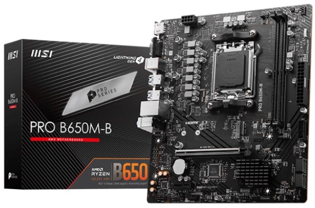 Материнская плата mATX MSI PRO B650M-B 1092460