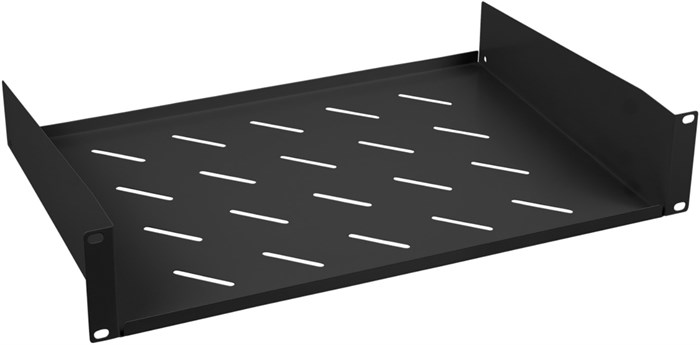 Полка для оборудования консольная Cabeus SH-J017-2U-315-BK 552782