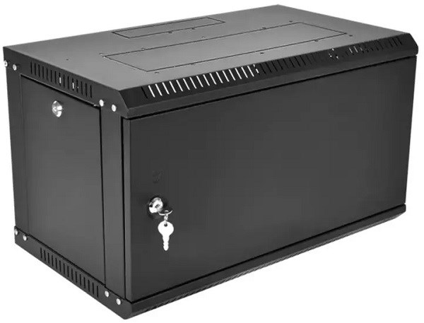Шкаф настенный 19", 9U ЦМО ШРН-Э-9.500.1-9005 1138764
