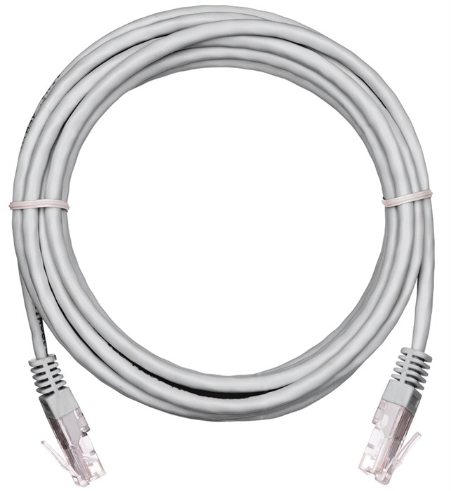 Кабель патч-корд U/UTP 5e кат. 10м Netlan EC-PC4UD55B-BC-PVC-100-WT-5 956833