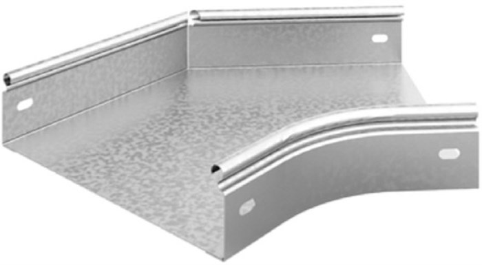 Угол гориз. 45°  Ostec УПТП45-100х100-0,7-R100-СЦ 914722