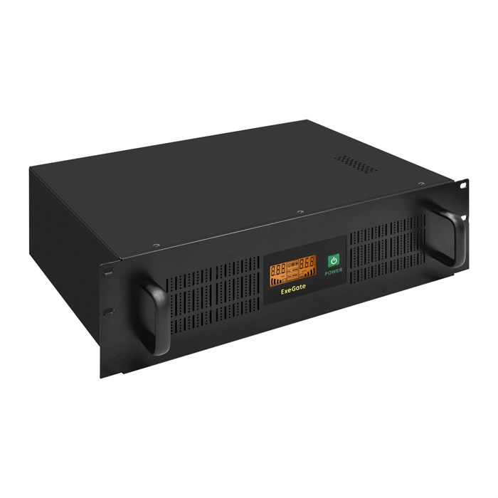 Источник бесперебойного питания  Exegate ServerRM UNL-1500.LCD.AVR.2SH.4C13.RJ.USB.3U 1041374