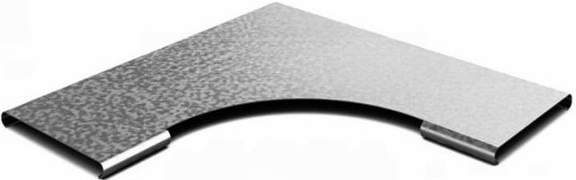 Крышка на угол гориз. 90°  Ostec КУПТП90-300-0,7-R100-СЦ 914711