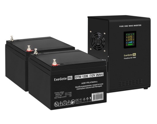 Комплект  Exegate FineSine SX-1000.LCD.AVR.2SH 1118382