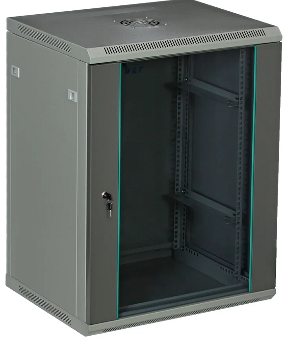 Шкаф настенный 19", 15U W&T C156050GWTWOF 816134