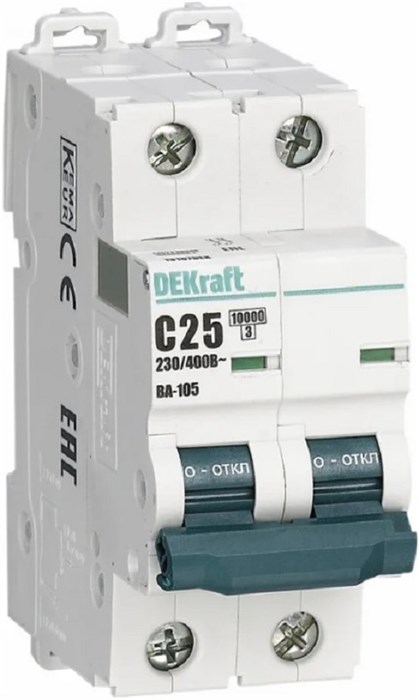 Автоматический выключатель  DEKraft 13209DEK 832284