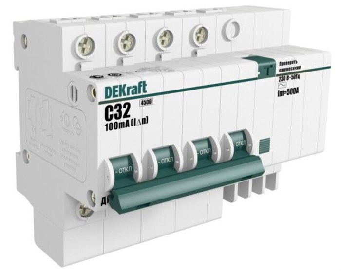 Автомат дифференциальный DEKraft 15035DEK 1148859