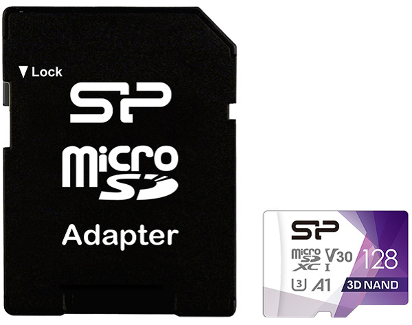 Карта памяти MicroSDXC 128GB Silicon Power Superior Pro A2 813955