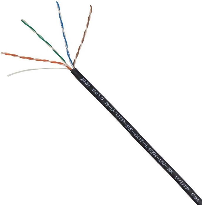 Кабель витая пара U/UTP 5 кат. 4 пары ITK BC1-C5E04-128-305-G 1212484