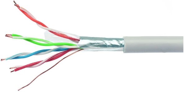 Кабель витая пара F/UTP 6 кат. 4 пары Cablexpert FPC-6057-4-CU 1178335