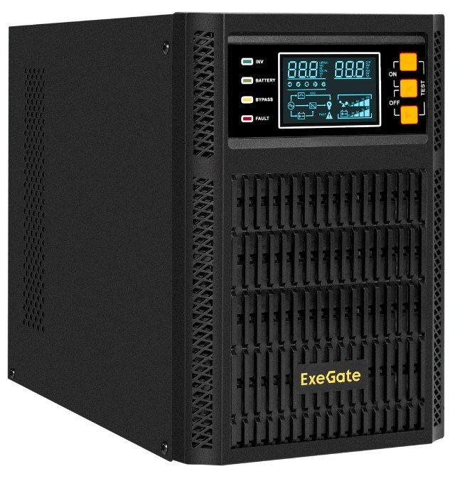 Источник бесперебойного питания  Exegate PowerExpert TL-1000.LCD.AVR.2SH.USB.RS232.SNMP 1230439