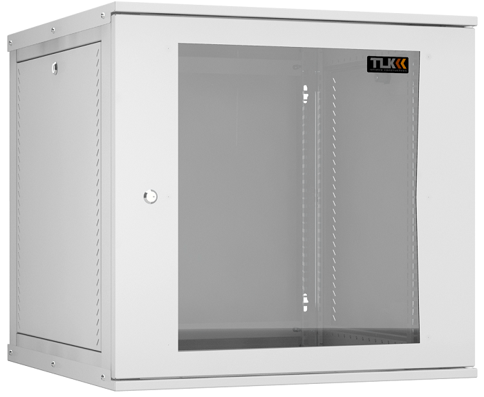 Шкаф настенный 19", 12U TLK TWI-126060-R-G-GY 830915