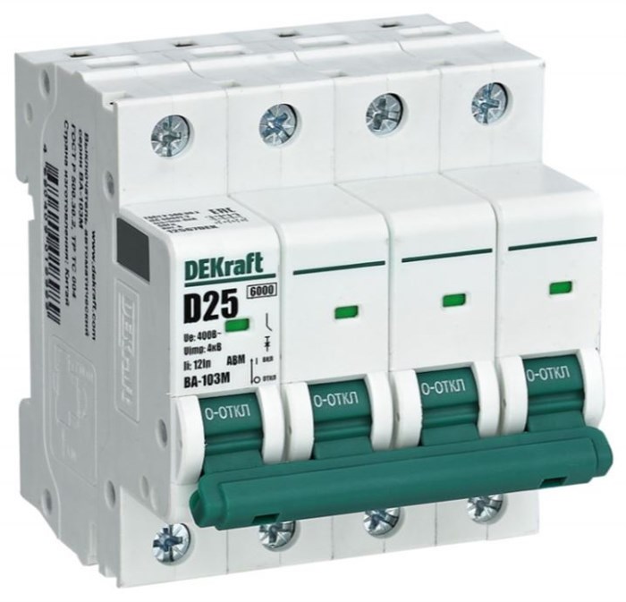 Автоматический выключатель  DEKraft 12568DEK 1167994