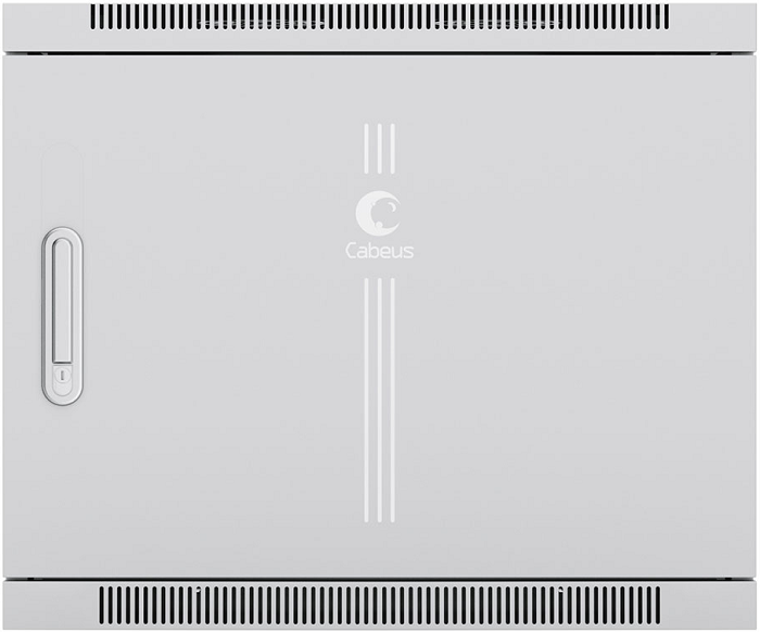 Шкаф настенный 19", 12U Cabeus SH-05F-12U60/60m-R 865437