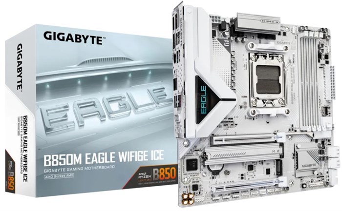Материнская плата mATX GIGABYTE B850M EAGLE WIFI6E ICE 1229764