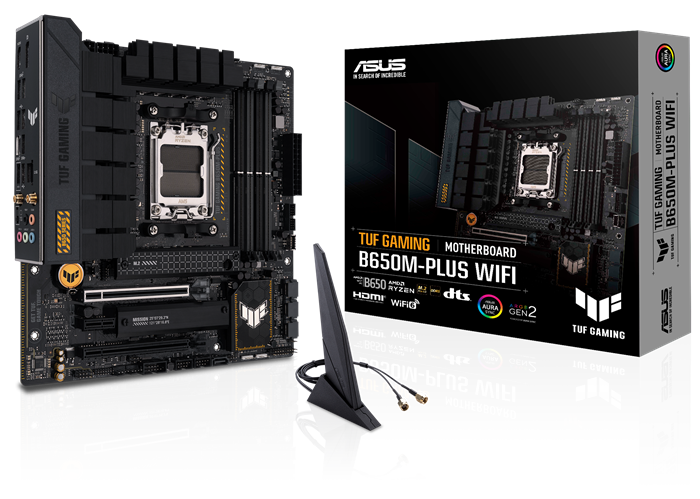 Материнская плата mATX ASUS TUF GAMING B650M-PLUS WIFI 987704
