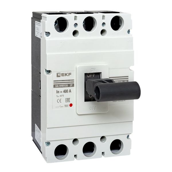 Автоматический выключатель в литом корпусе  EKF mccb99-630-400m 1145084
