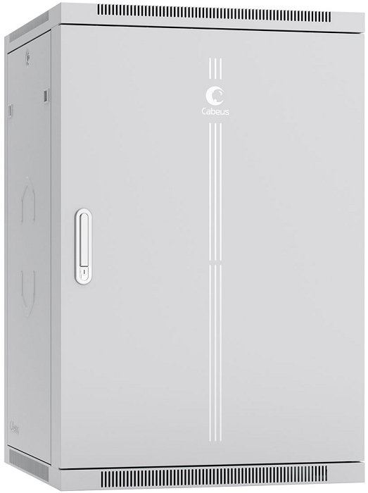 Шкаф настенный 19", 18U Cabeus SH-05F-18U60/45m-R 865427