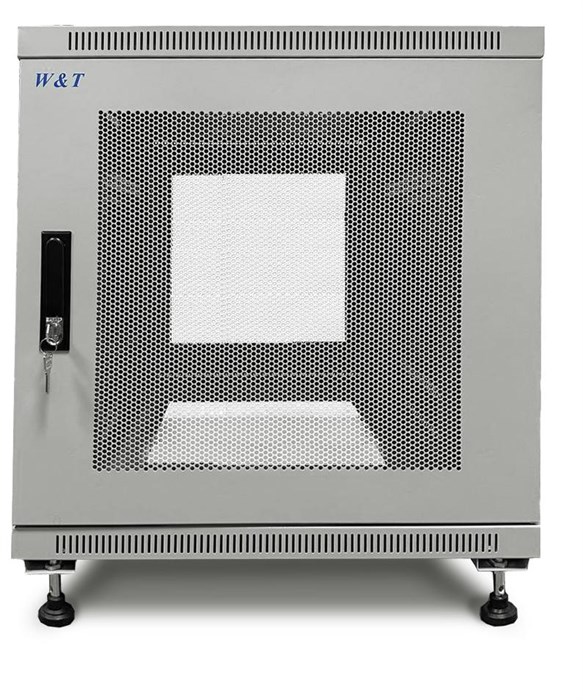 Шкаф напольный 19", 12U W&T D126080GWTWOF 1040310