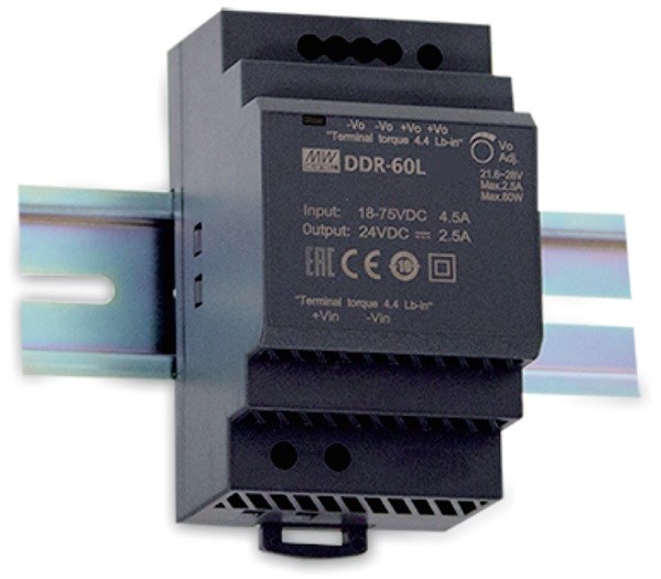Преобразователь DC-DC модульный Mean Well DDR-60L-12 768687