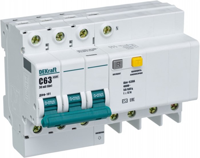 Автомат дифференциальный DEKraft 15190DEK 1148922