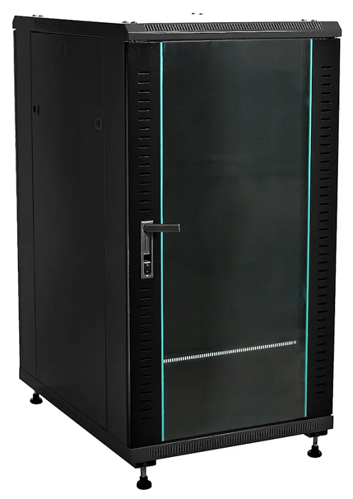 Шкаф напольный 19", 25U W&T B256060BWTWOF 816091