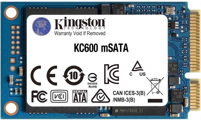 Накопитель SSD mSATA Kingston SKC600MS/256G 256 ГБ 830980