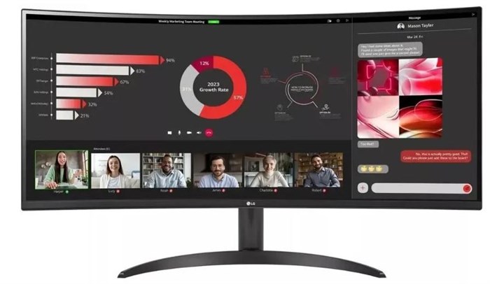 Монитор 34" LG UltraWide 34WR50QK-B 1118759