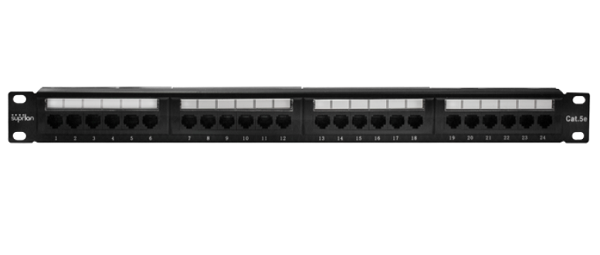 Патч-панель 19", 24xRJ45, UTP, Кат. 5е SUPRLAN 10-0403 762955