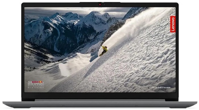 Ноутбук  Lenovo IdeaPad 1 15AMN7 15.6 ", Ryzen 5, 8 Гб RAM, 512 Гб SSD, Radeon 610M, Серый 1181632