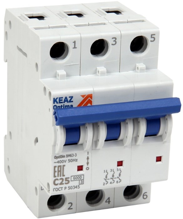 Автоматический выключатель  КЭАЗ 260816 1189600