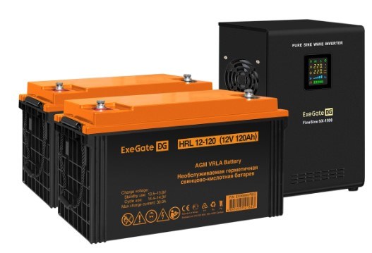 Комплект  Exegate FineSine SX-1500.LCD.AVR.2SH 1118398