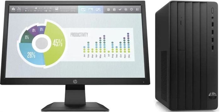 Системный блок HP 290 G9 Intel Core i3, 16 ГБ, 512 Гб, Intel UHD Graphics 730,  ОС Не установлена 1225268