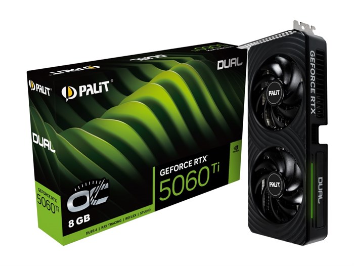 Видеокарта Palit GeForce RTX 5060 TI DUAL OC (NE7506TT19P1-GB2062D) 1208082