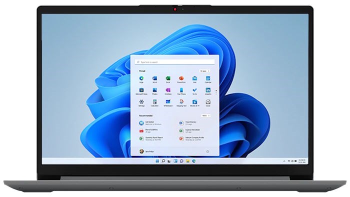 Ноутбук  Lenovo IdeaPad 1 15IAU7 15.6 ", Core i5, 8 Гб RAM, 256 Гб SSD, Iris Xe Graphics, Серый 1078105