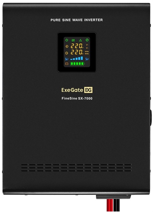 Источник бесперебойного питания  Exegate FineSine SX-7000.LCD.AVR.2SH.T 1118203