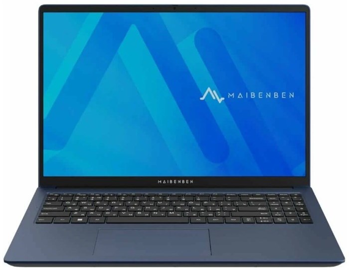 Ноутбук  Maibenben Medio M657 16 ", Ryzen 7, 8 Гб RAM, 512 Гб SSD, Radeon Graphics, Синий 1176089