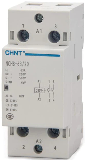 Контактор модульный CHINT 256093 934954